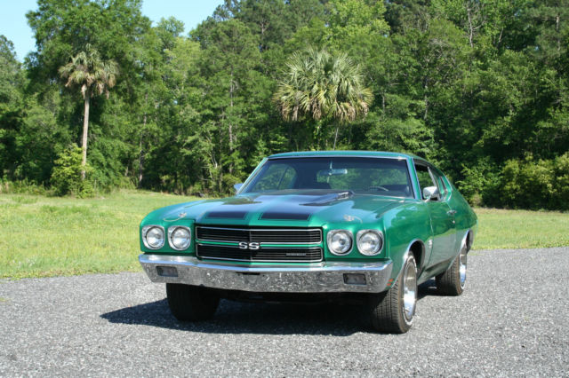 1970 Green Chevrolet Chevelle Coupe