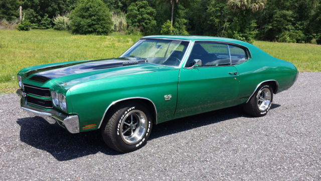1970 Green Chevrolet Chevelle Coupe