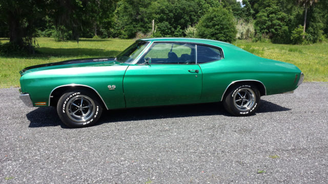 1970 Green Chevrolet Chevelle Coupe