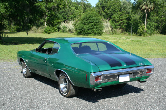 1970 Green Chevrolet Chevelle Coupe