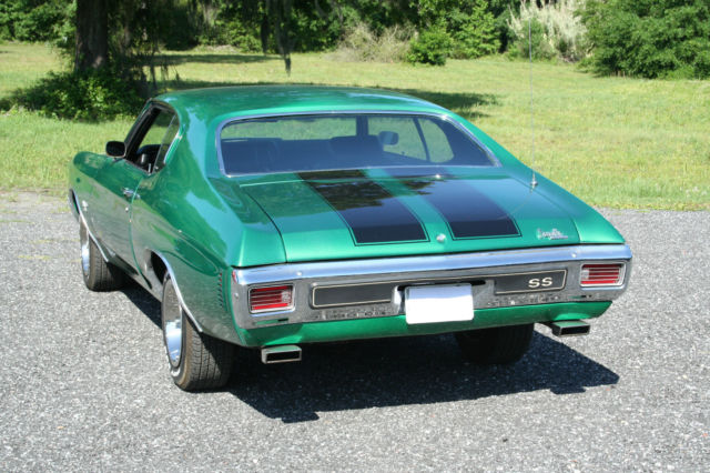 1970 Green Chevrolet Chevelle Coupe