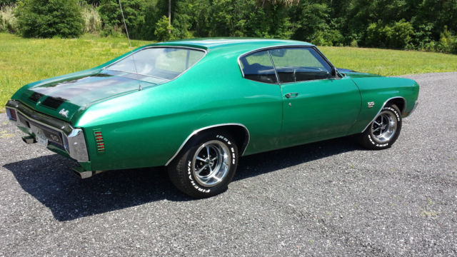 1970 Green Chevrolet Chevelle Coupe