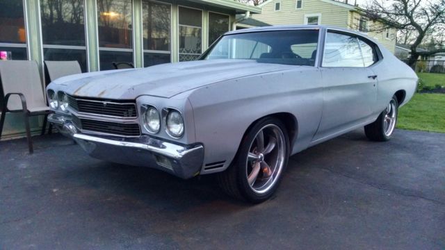 1970 Grey Chevrolet Chevelle Coupe