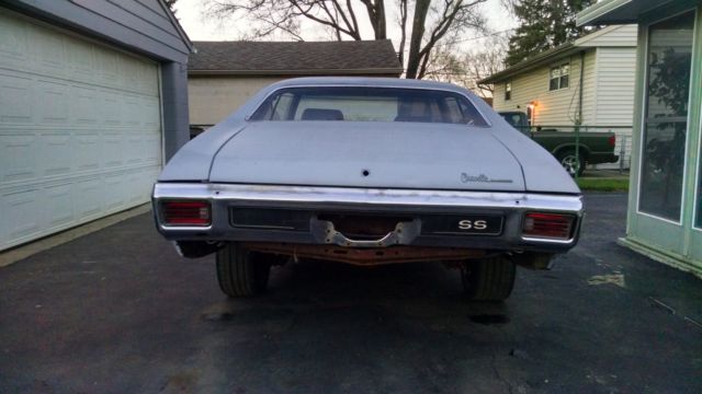 1970 Grey Chevrolet Chevelle Coupe
