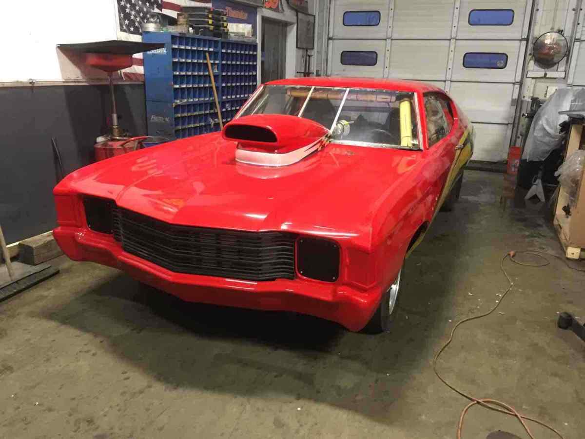 1970 Red Chevrolet Chevelle