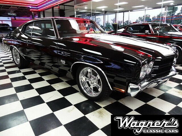 1970 Black Chevrolet Chevelle Coupe