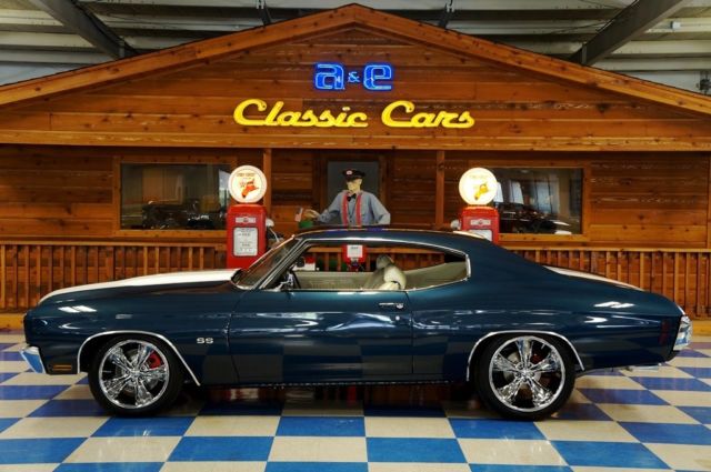1970 Blue Chevrolet Chevelle Resto Mod LS1 Muscle Car