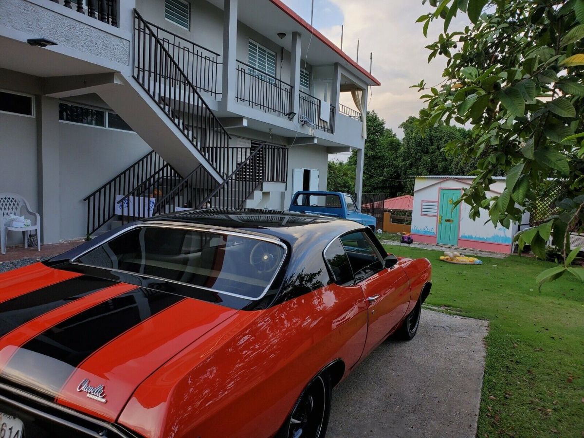 1970 Red Chevrolet Chevelle Sedan