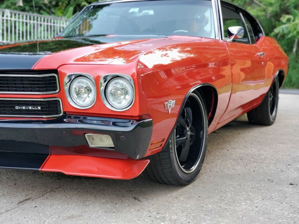 1970 Red Chevrolet Chevelle Sedan