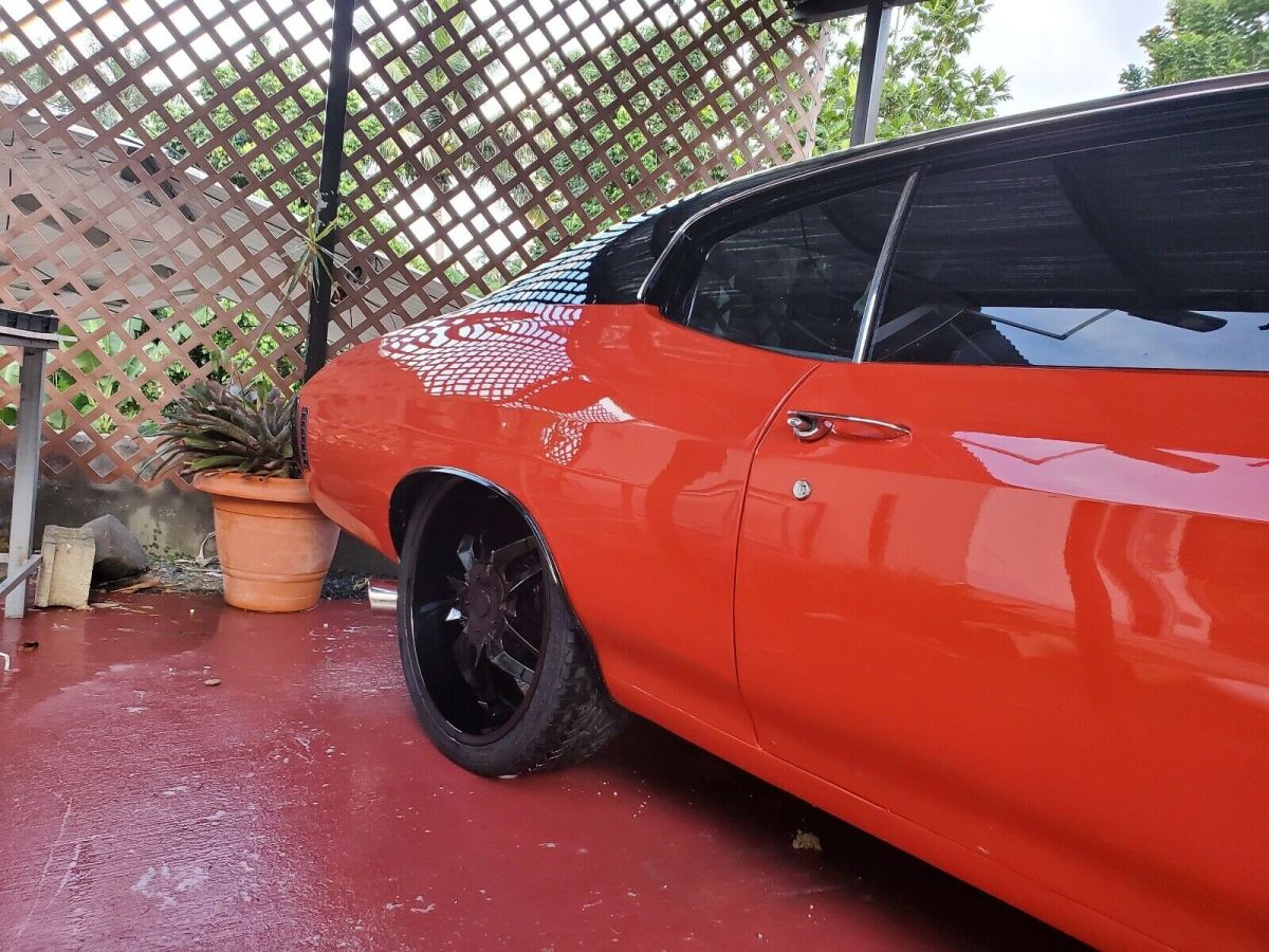 1970 Red Chevrolet Chevelle Sedan