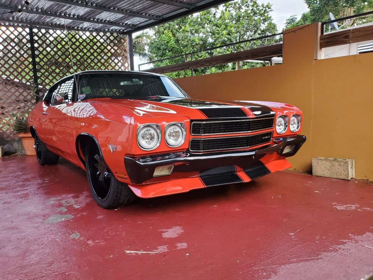 1970 Red Chevrolet Chevelle Sedan