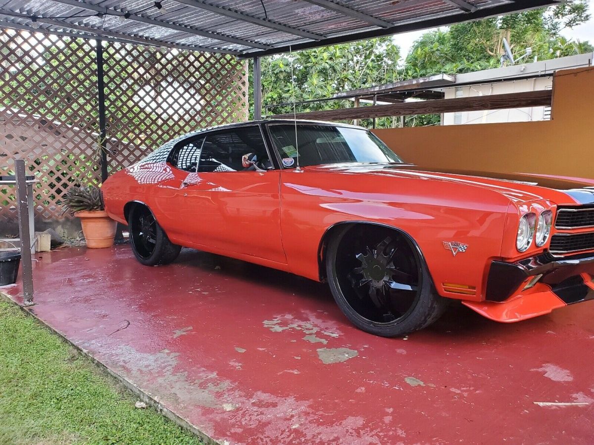 1970 Red Chevrolet Chevelle Sedan