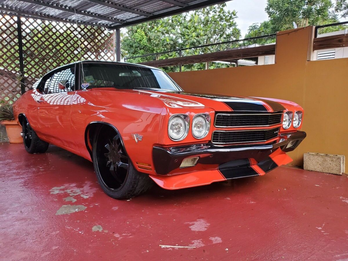 1970 Red Chevrolet Chevelle Sedan