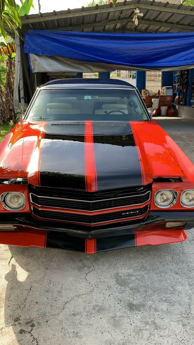 1970 Red Chevrolet Chevelle Sedan