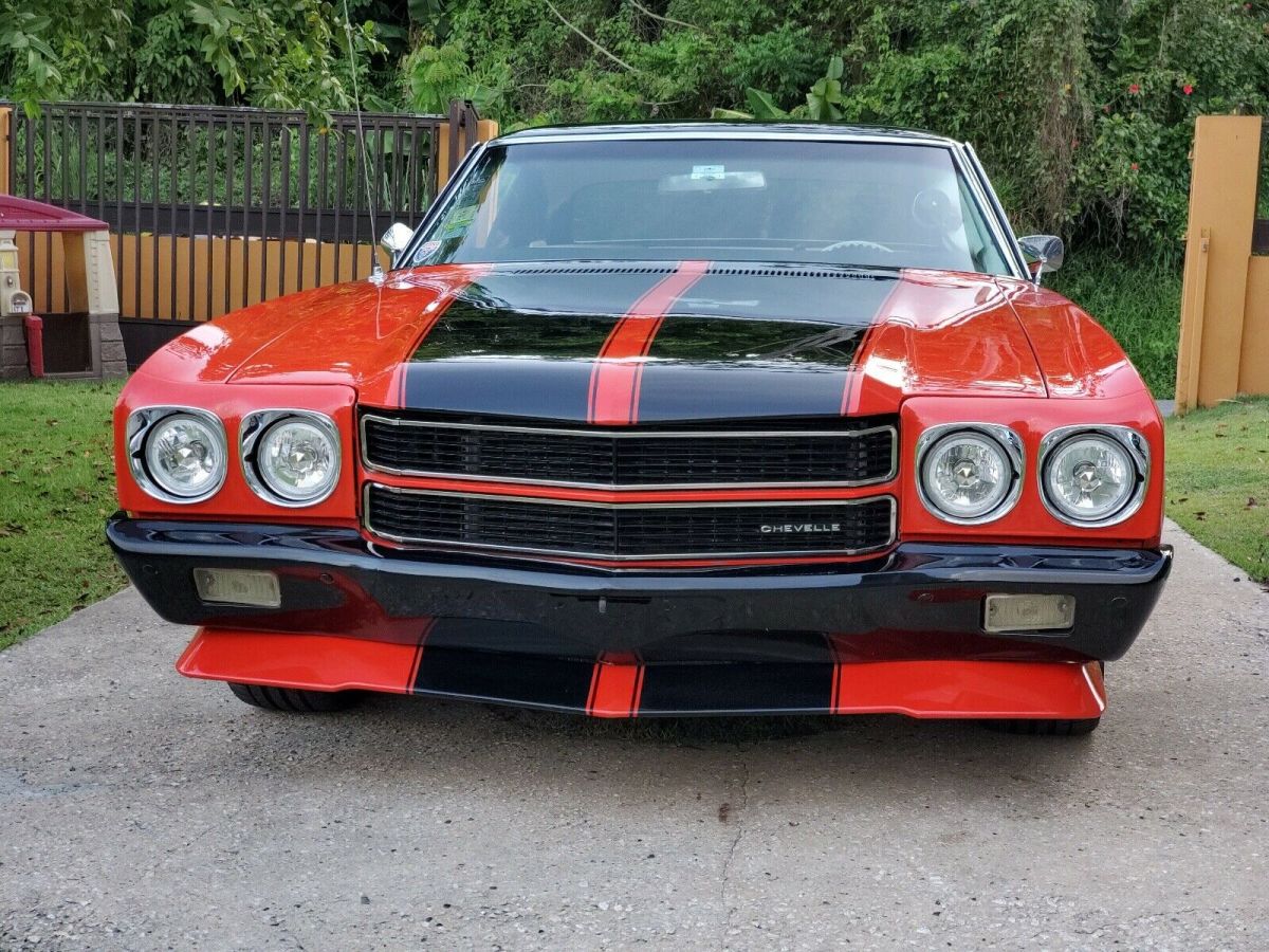 1970 Red Chevrolet Chevelle Sedan