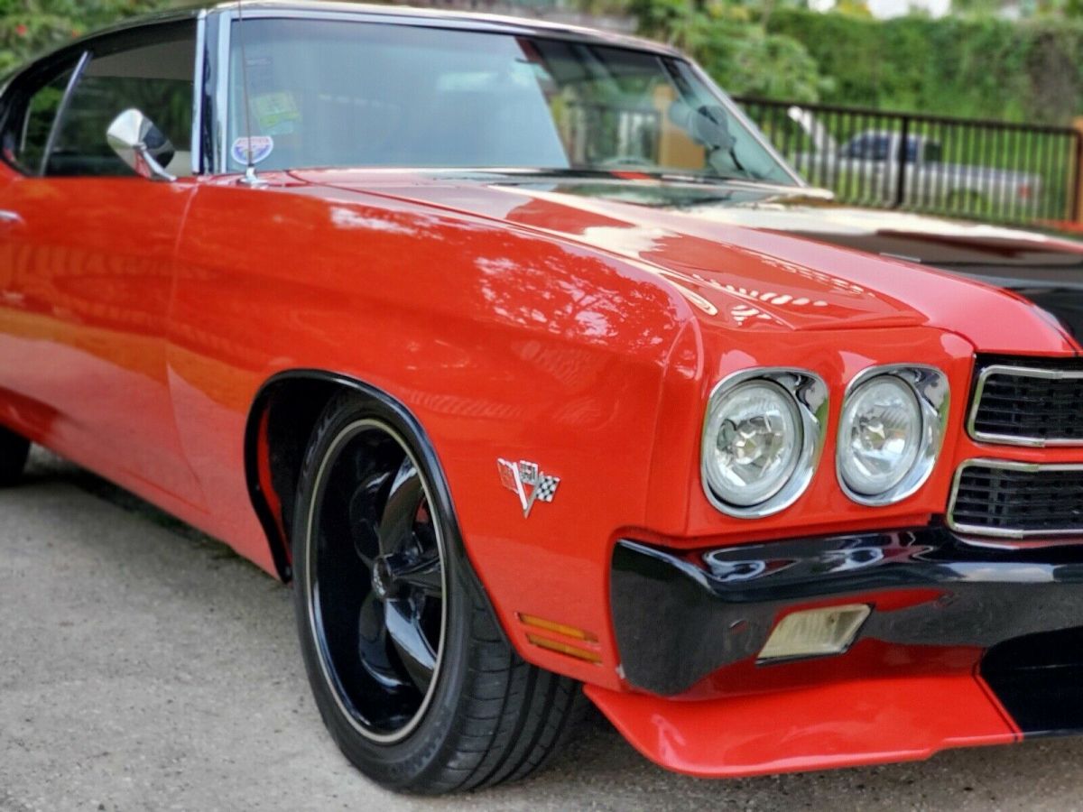 1970 Red Chevrolet Chevelle Sedan
