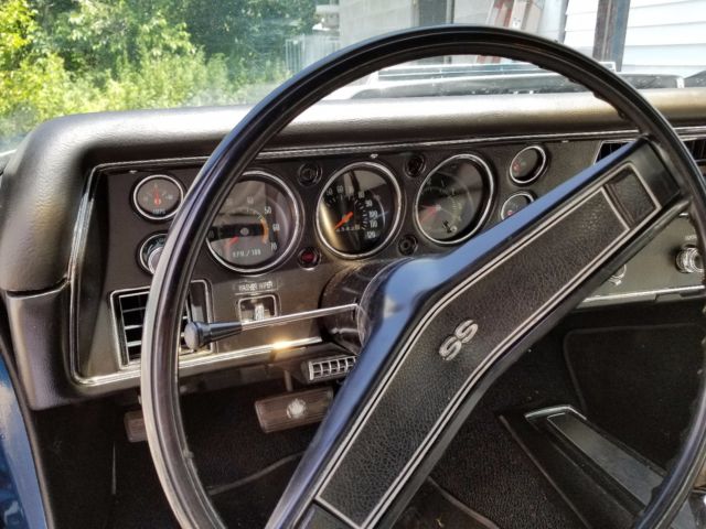 1970 FATHOM BLUE METALIC Chevrolet Chevelle Muscle Car