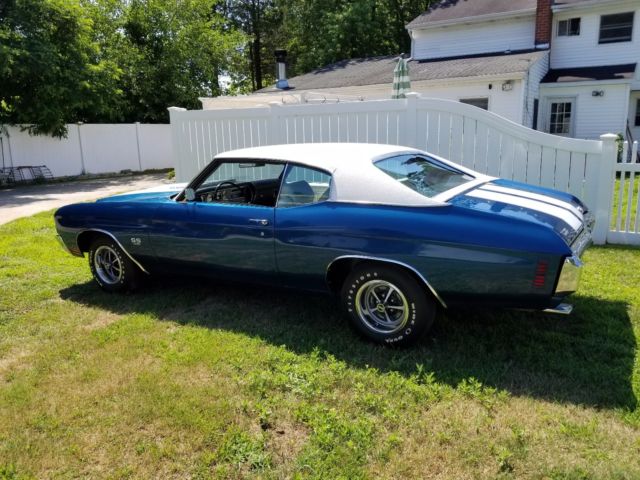1970 FATHOM BLUE METALIC Chevrolet Chevelle Muscle Car