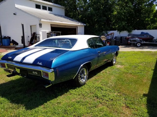 1970 FATHOM BLUE METALIC Chevrolet Chevelle Muscle Car