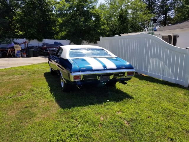 1970 FATHOM BLUE METALIC Chevrolet Chevelle Muscle Car