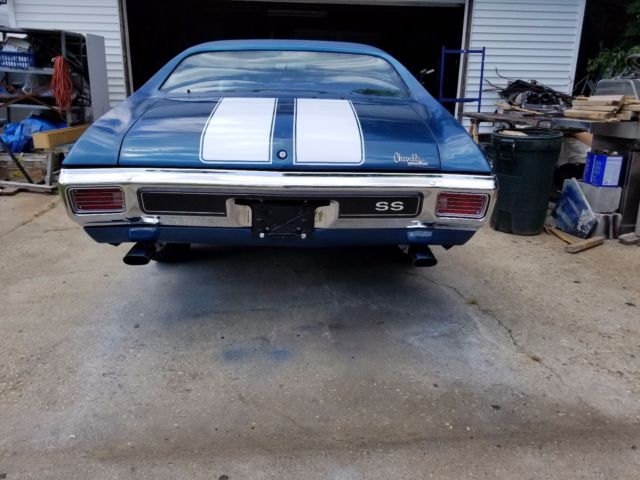 1970 FATHOM BLUE METALIC Chevrolet Chevelle Muscle Car