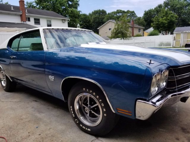 1970 FATHOM BLUE METALIC Chevrolet Chevelle Muscle Car