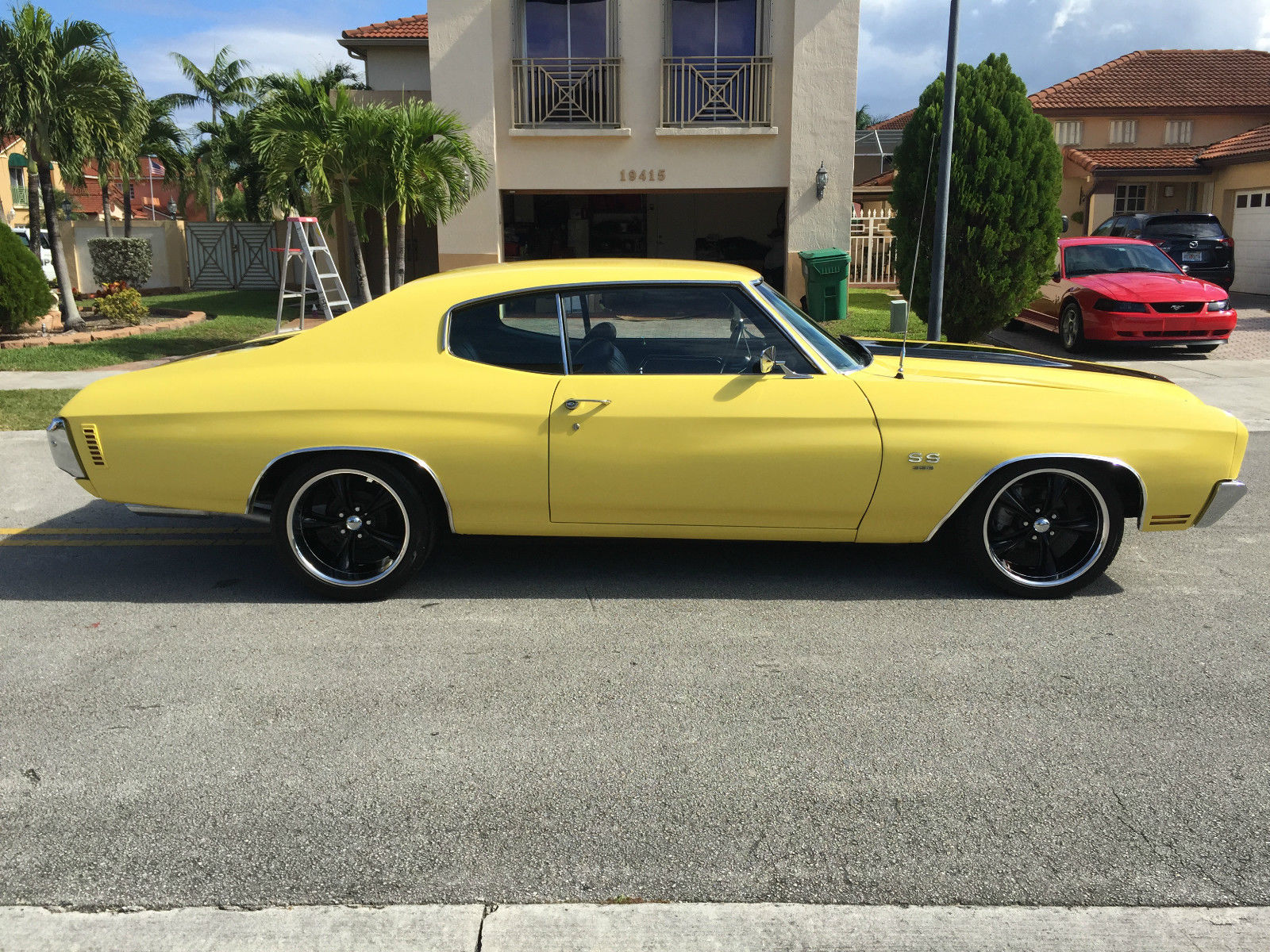 1970 Yellow Chevrolet Chevelle Coupe