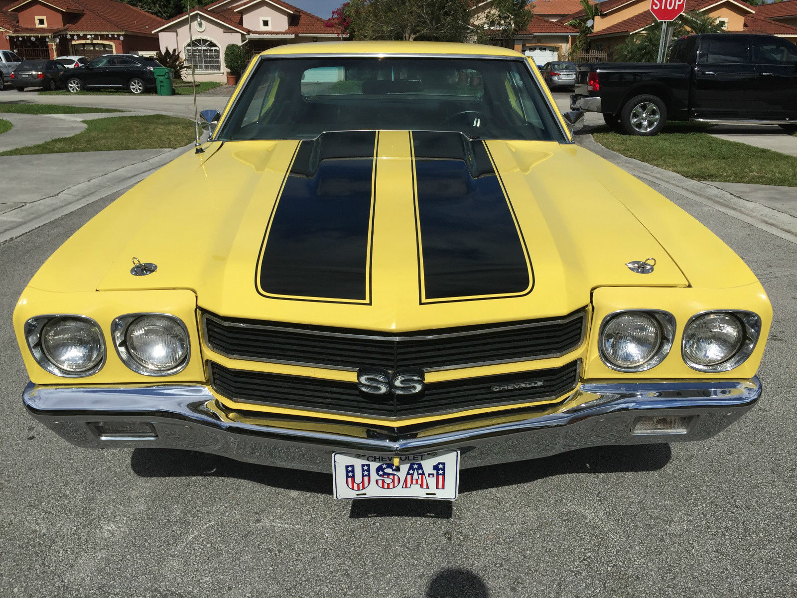 1970 Yellow Chevrolet Chevelle Coupe