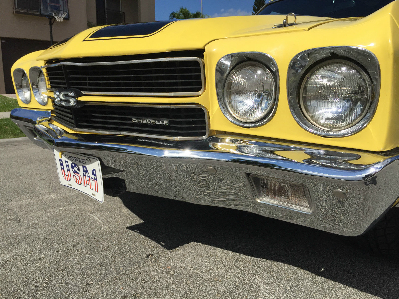 1970 Yellow Chevrolet Chevelle Coupe
