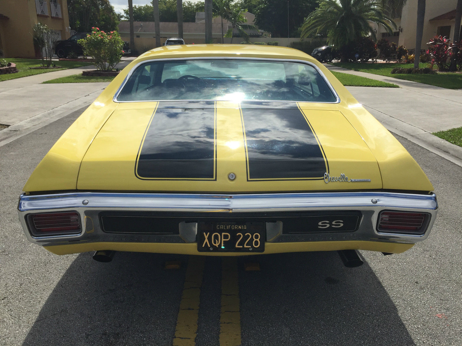 1970 Yellow Chevrolet Chevelle Coupe