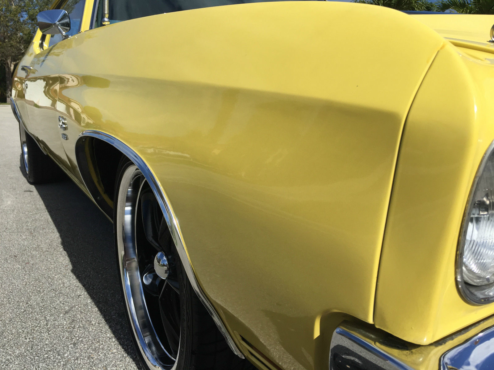 1970 Yellow Chevrolet Chevelle Coupe