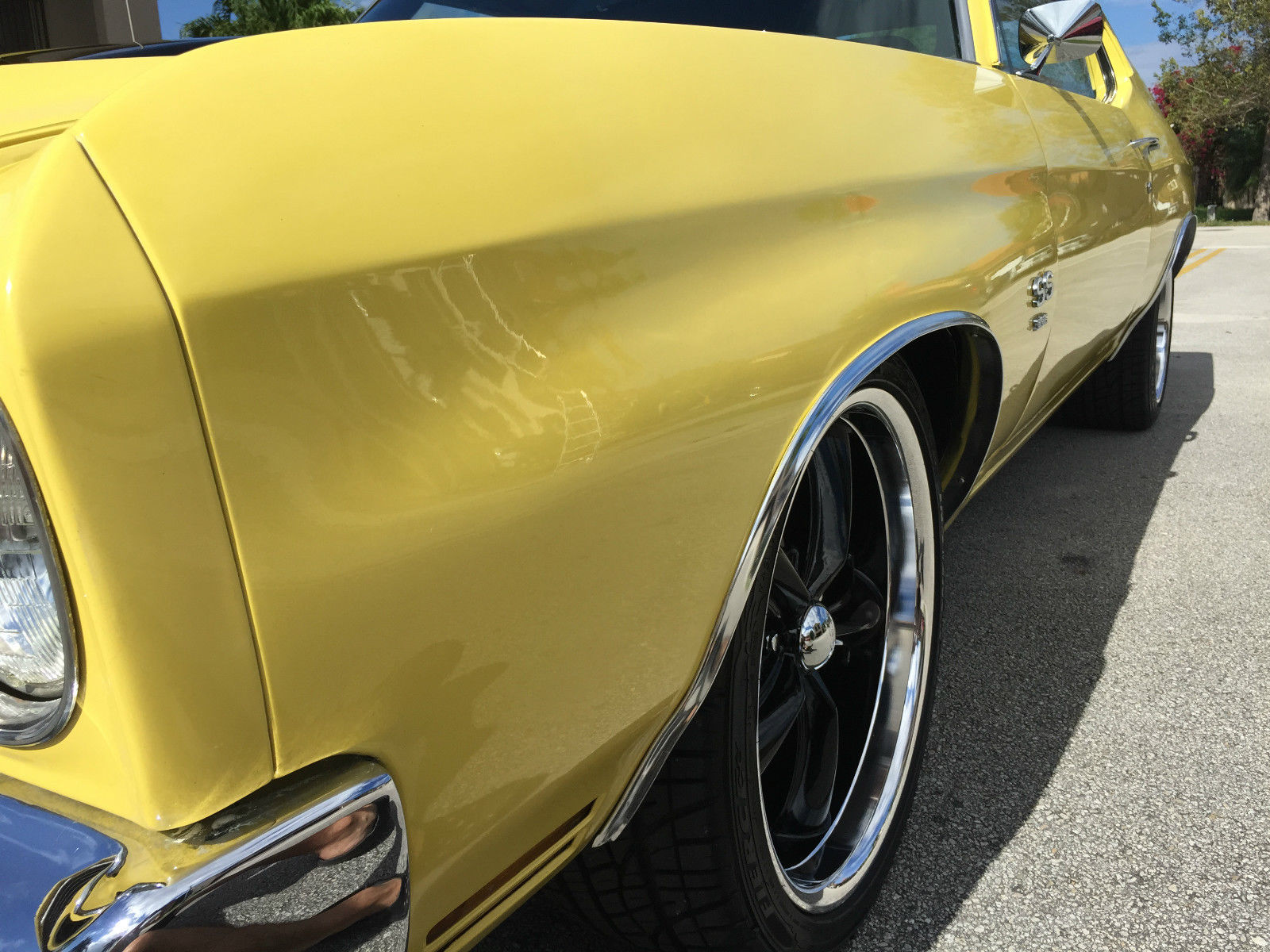 1970 Yellow Chevrolet Chevelle Coupe