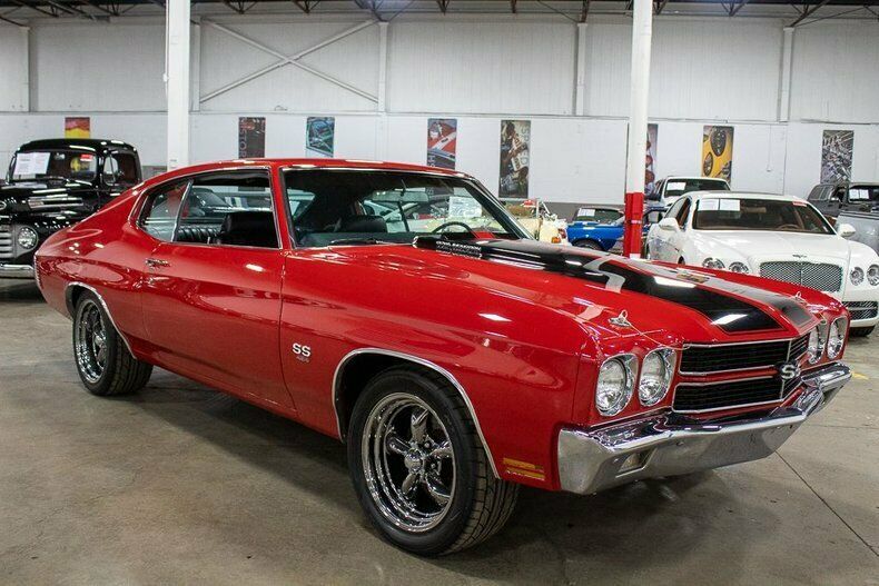 1970 Red Chevrolet Chevelle --