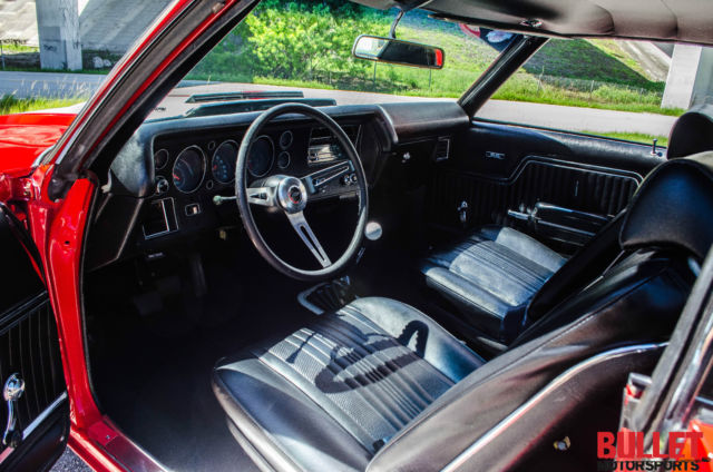 1970 Red Chevrolet Chevelle Coupe