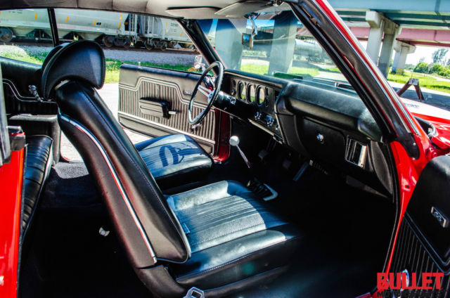 1970 Red Chevrolet Chevelle Coupe