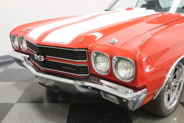 1970 Red Chevrolet Chevelle Coupe