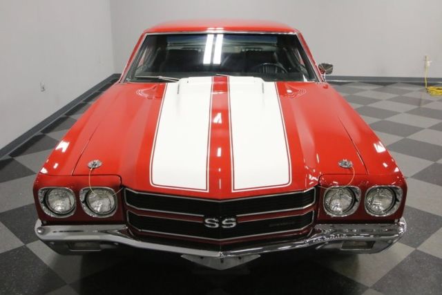 1970 Red Chevrolet Chevelle Coupe