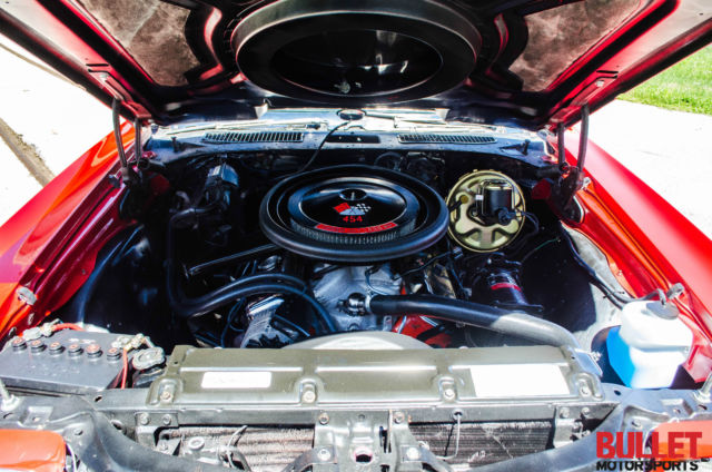1970 Red Chevrolet Chevelle Coupe