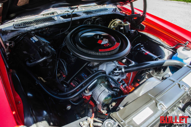 1970 Red Chevrolet Chevelle Coupe