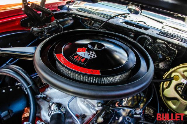 1970 Red Chevrolet Chevelle Coupe