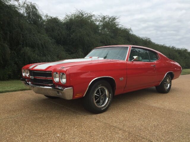 1970 Red Chevrolet Chevelle Coupe