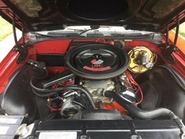 1970 Red Chevrolet Chevelle Coupe