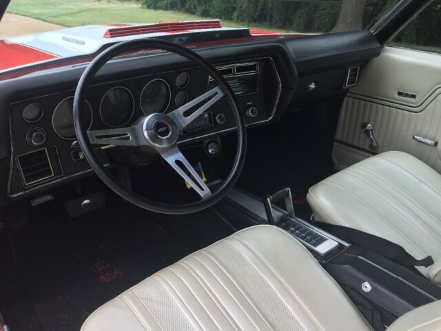 1970 Red Chevrolet Chevelle Coupe