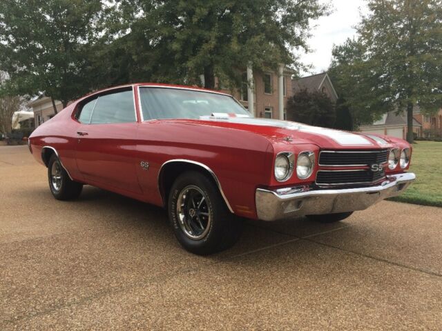 1970 Red Chevrolet Chevelle Coupe