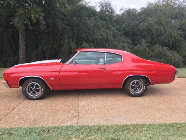 1970 Red Chevrolet Chevelle Coupe