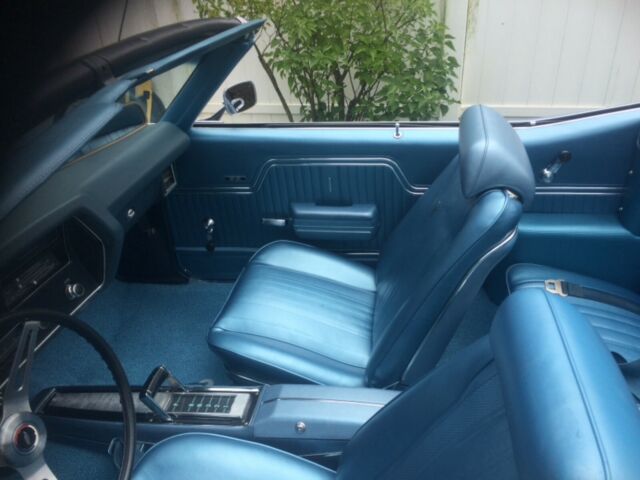 1970 Blue Chevrolet Chevelle Convertible