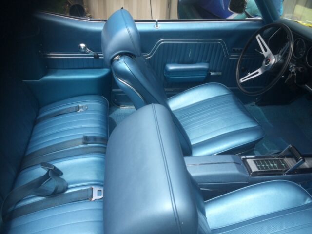 1970 Blue Chevrolet Chevelle Convertible