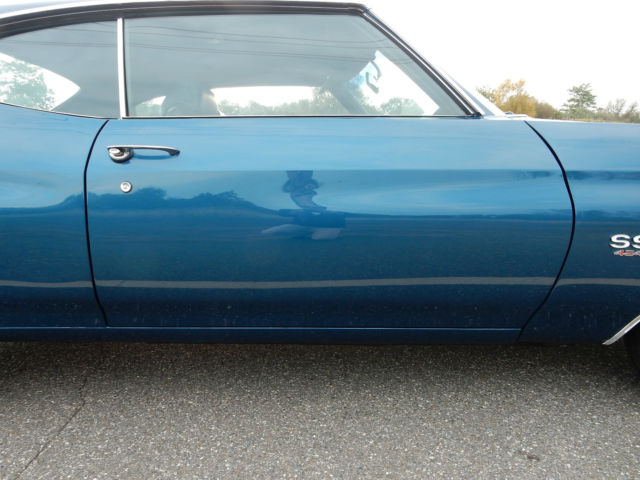 1970 Blue Chevrolet Chevelle Coupe