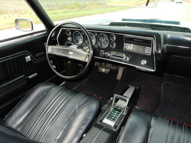 1970 Blue Chevrolet Chevelle Coupe