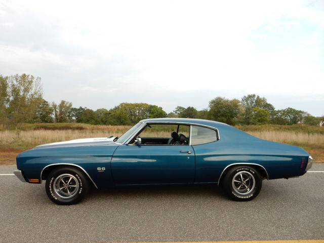 1970 Blue Chevrolet Chevelle Coupe